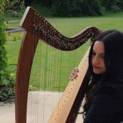 Valérie Patte, Harpiste